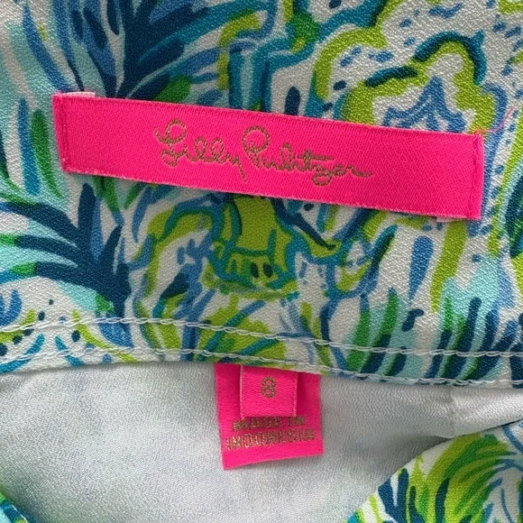 LILLY PULITZER LINED SKIRT. SIZE 8 - Picture 2 of 7